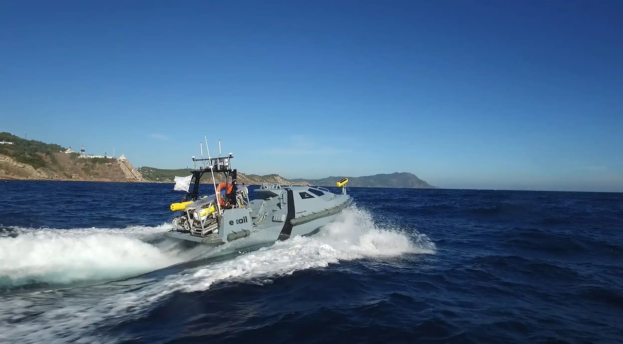 Inspector 90 French Autonomous Surface Vehicle (ASV) (B)